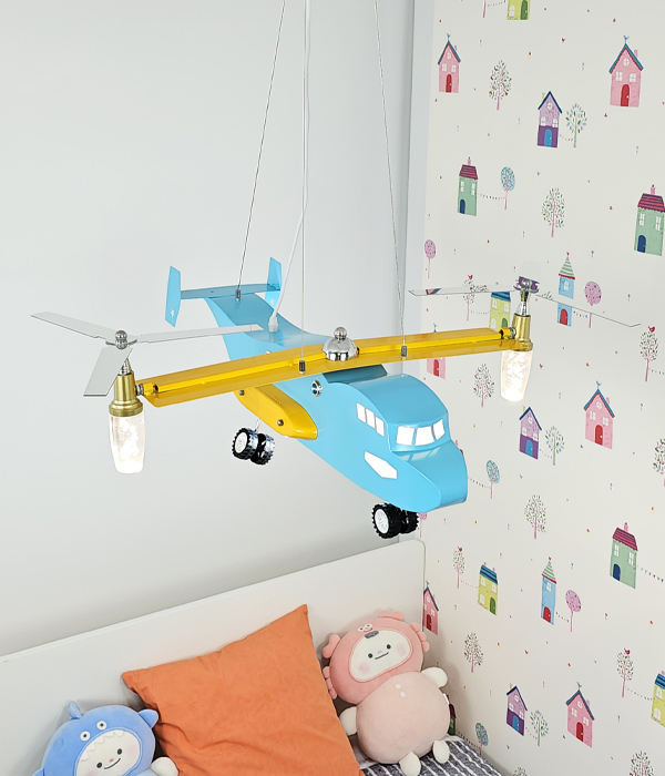 블루플레인 LED40W 키즈등 어린이펜던트 아이방조명